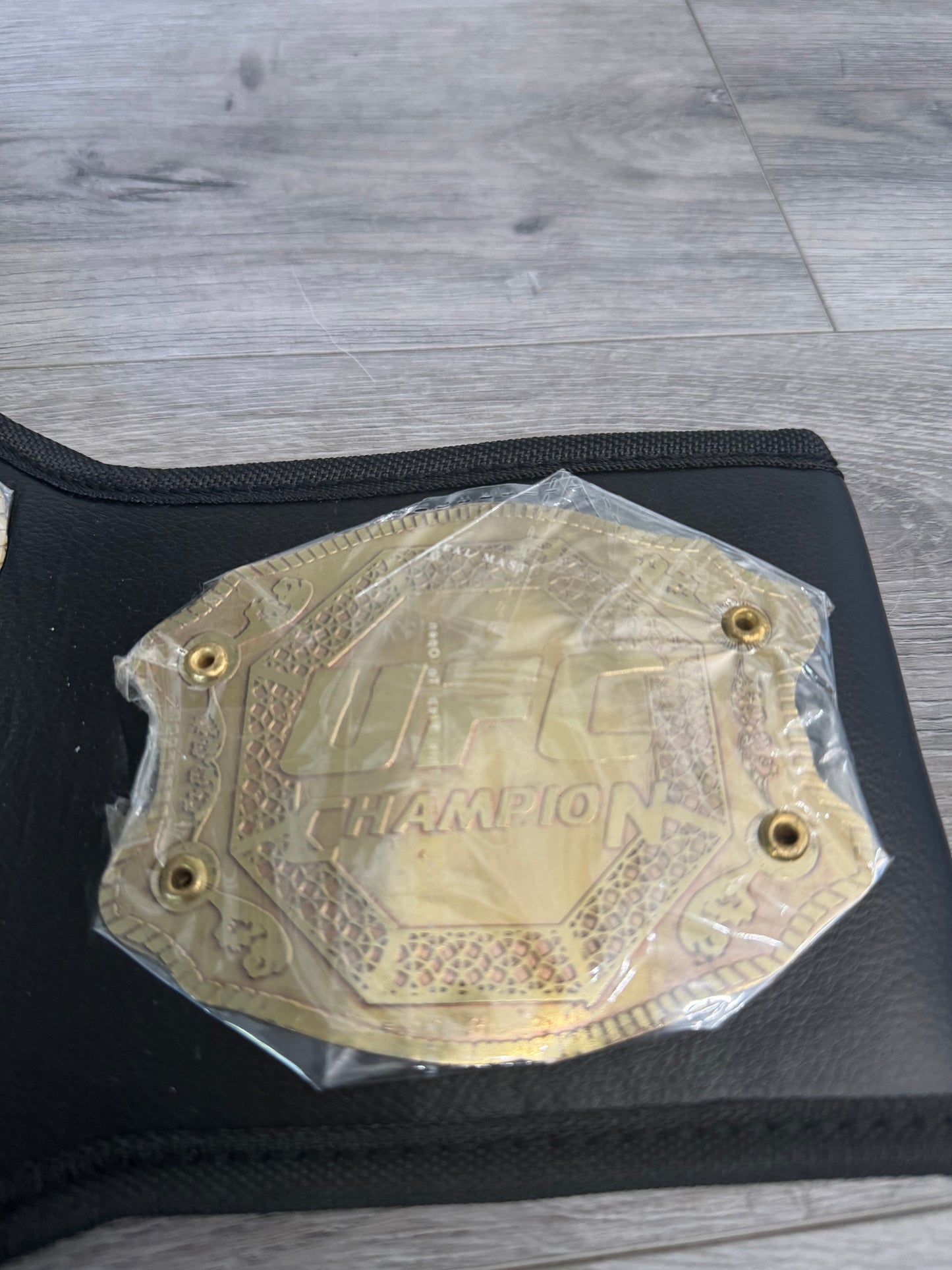 Israel Adesanya Signed Full-Size UFC Championship Belt (JSA)