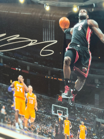 LeBron James Signed Autographed Miami Heat