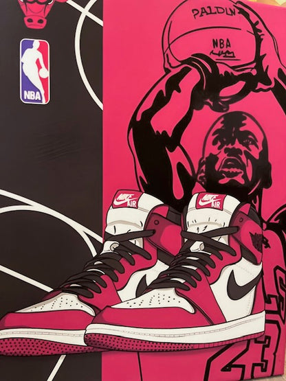 "Jordan 1 Retro High Artwork"