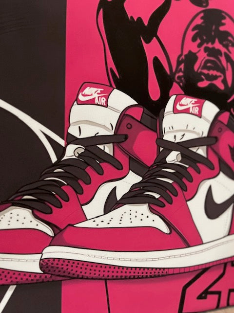 "Jordan 1 Retro High Artwork"