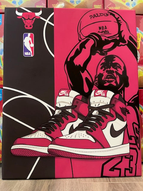 "Jordan 1 Retro High Artwork"