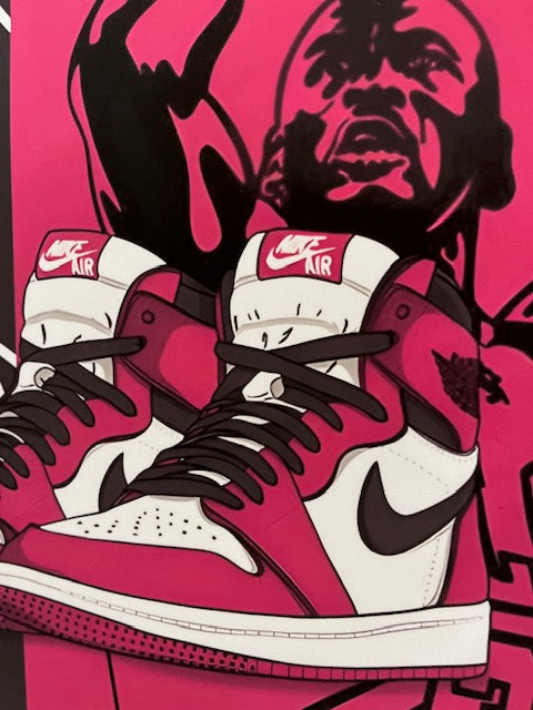 "Jordan 1 Retro High Artwork"