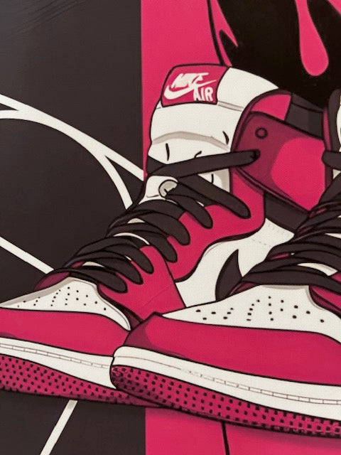 "Jordan 1 Retro High Artwork"